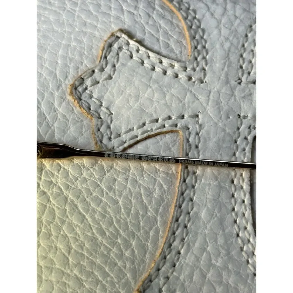 Chrome Hearts BEAN Heart Sunglasses Gold Plated Yellow Factory Lenses Rare 2018